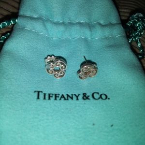 Tiffany & Co.  Flower earrings.